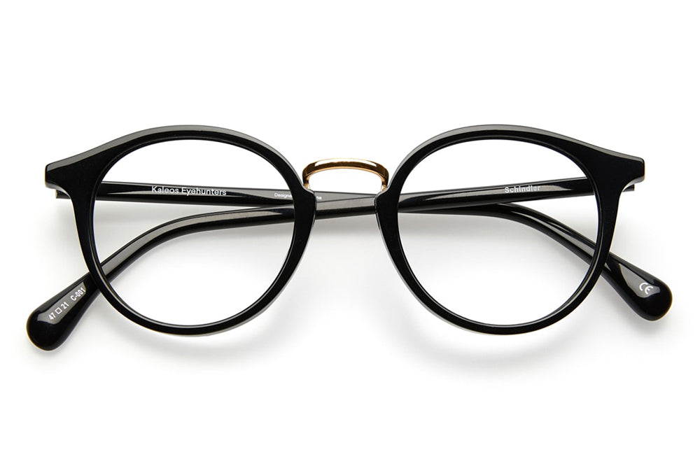 Kaleos Eyehunters - Schindler Eyeglasses Black