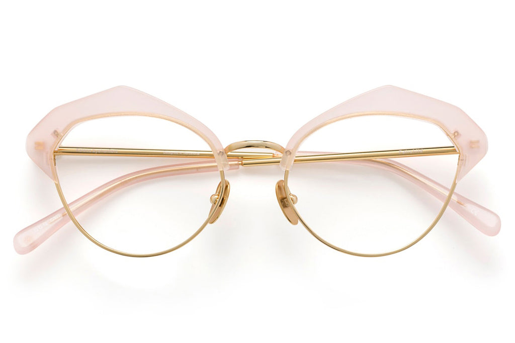 Kaleos Eyehunters - Fairchild Eyeglasses Translucent Pink