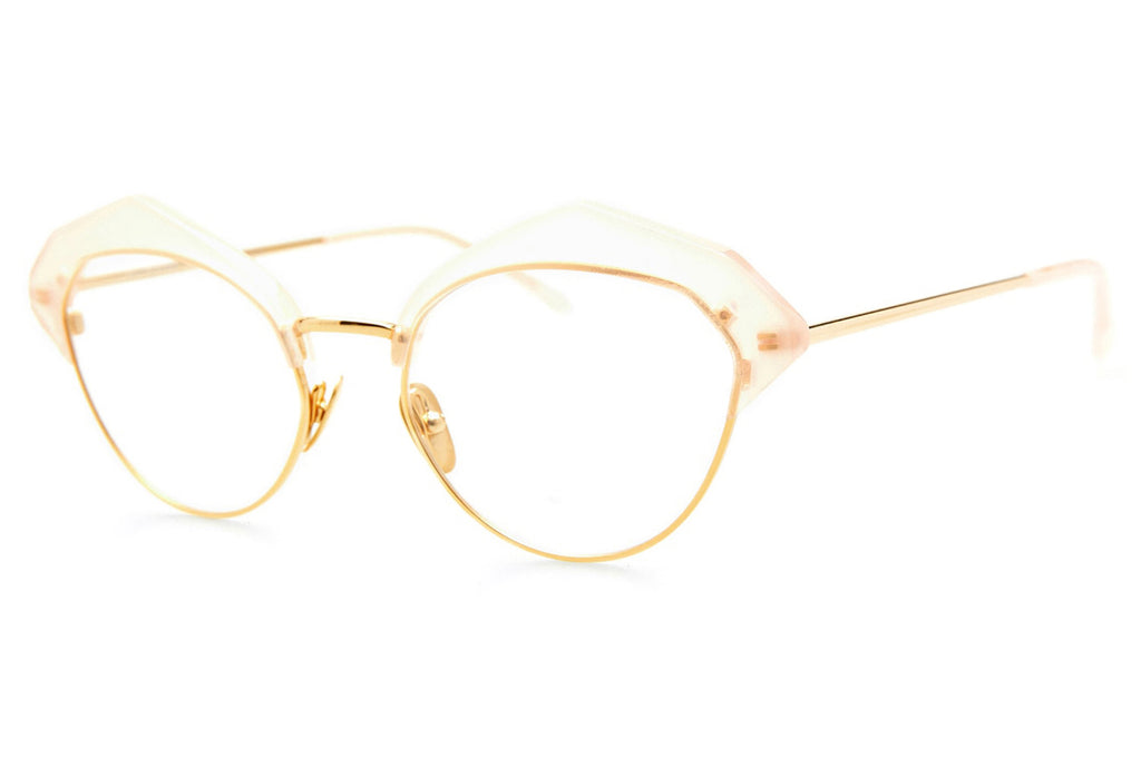 Kaleos Eyehunters - Fairchild Eyeglasses Translucent Pink