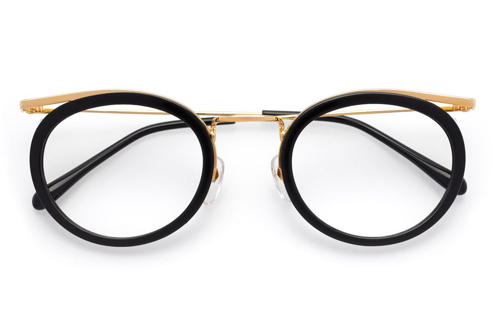 Kaleos Eyehunters - Daniels Eyeglasses Black