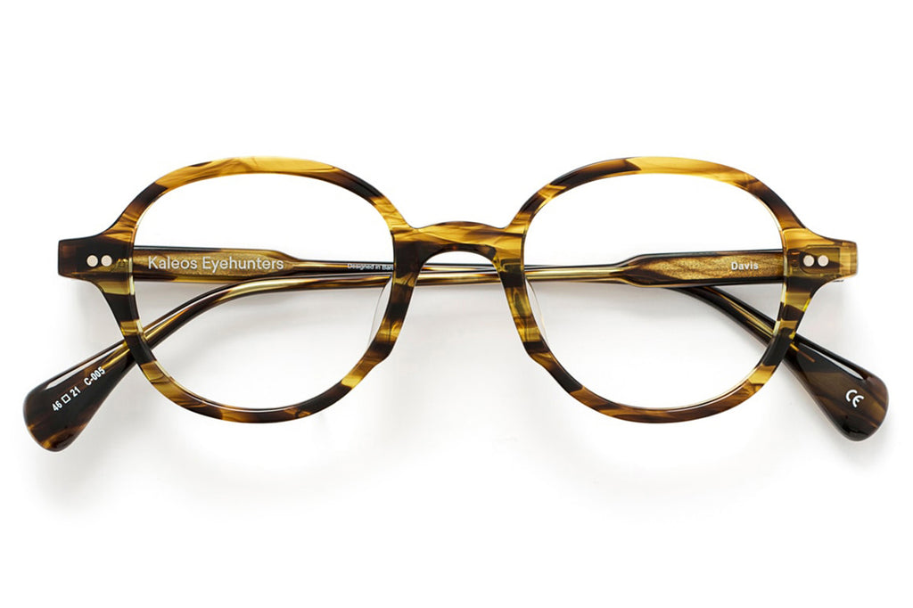 Kaleos Eyehunters - Davis Eyeglasses Khaki Tortoise