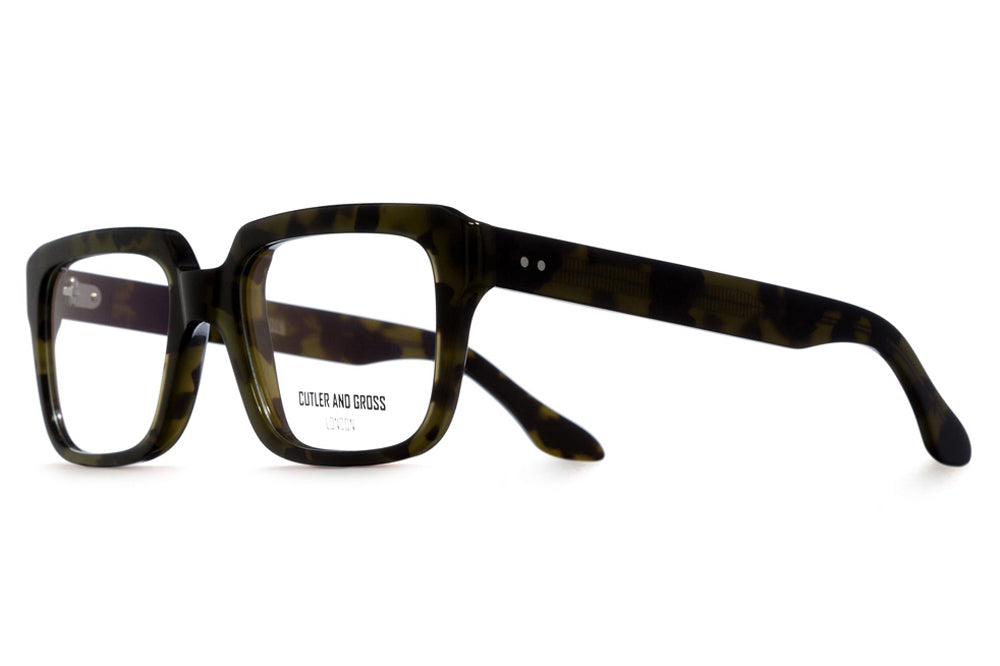 Cutler & Gross - 1289 Eyeglasses Green Turtle