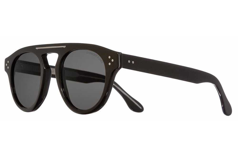 Cutler and Gross - 1292 Sunglasses Black on Crystal