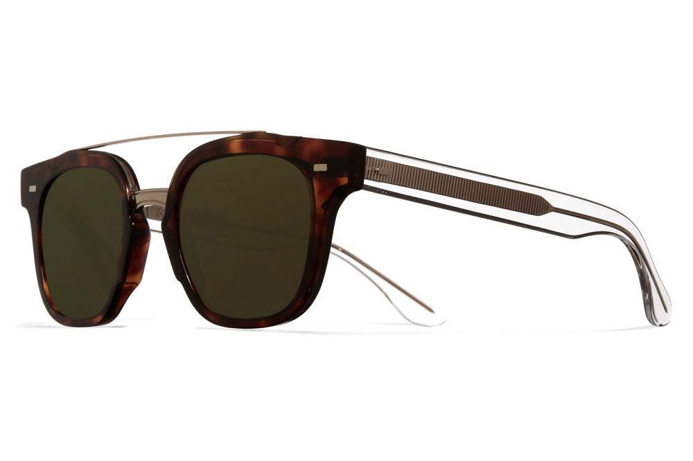Cutler and Gross - 1297 Sunglasses Dark Turtle and Crystal
