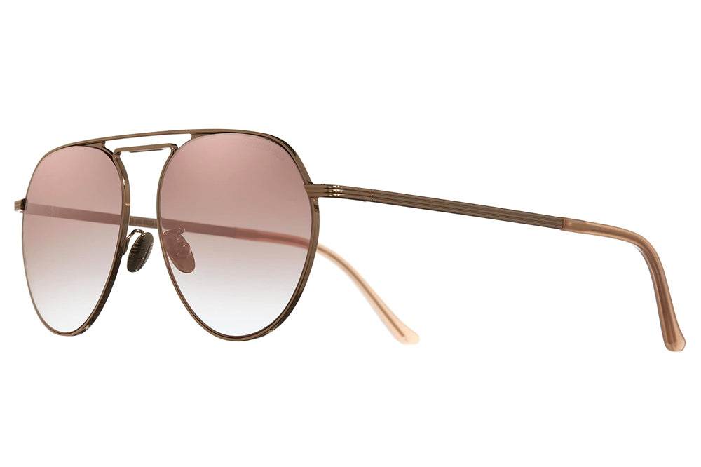 Cutler and Gross - 1309 Sunglasses Gold with Pink Champagne