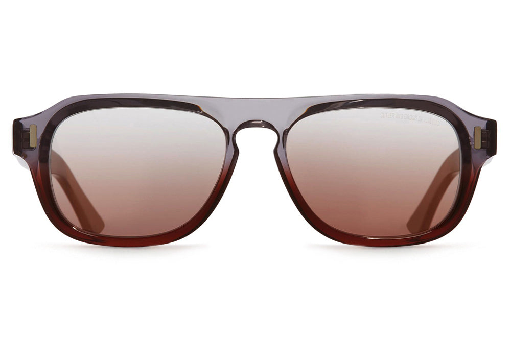 Cutler and Gross - 1319 Sunglasses Reverse Grad Sherry