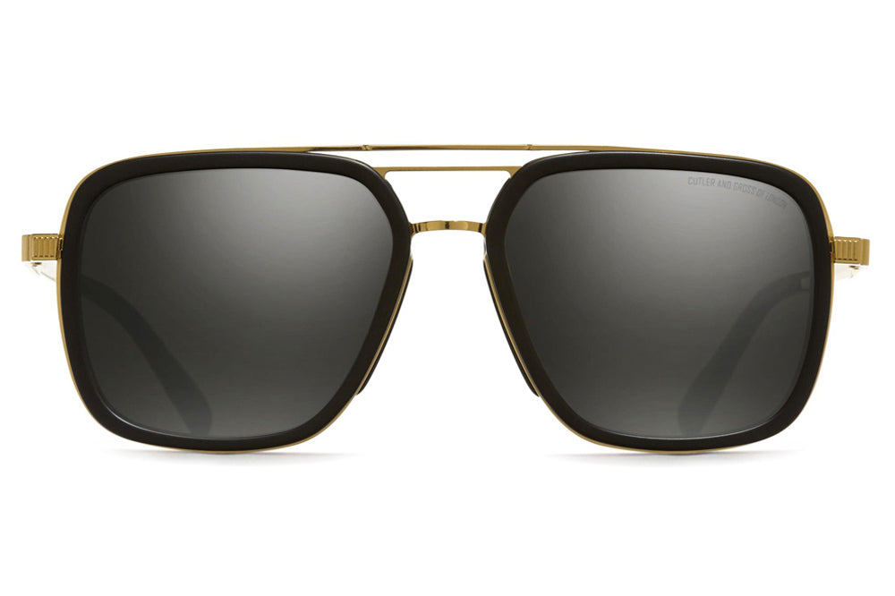 Cutler and Gross - 1324 Sunglasses Gold Metal and Black