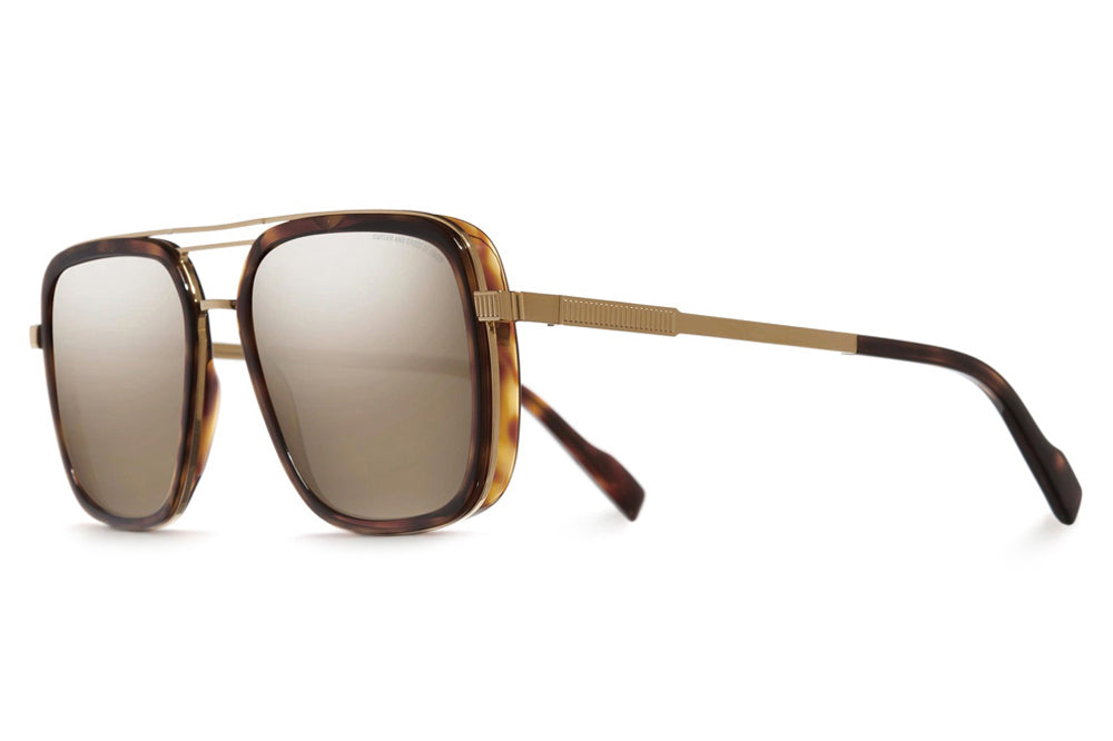 Cutler and Gross - 1324 Sunglasses Gold and Dark Turtle