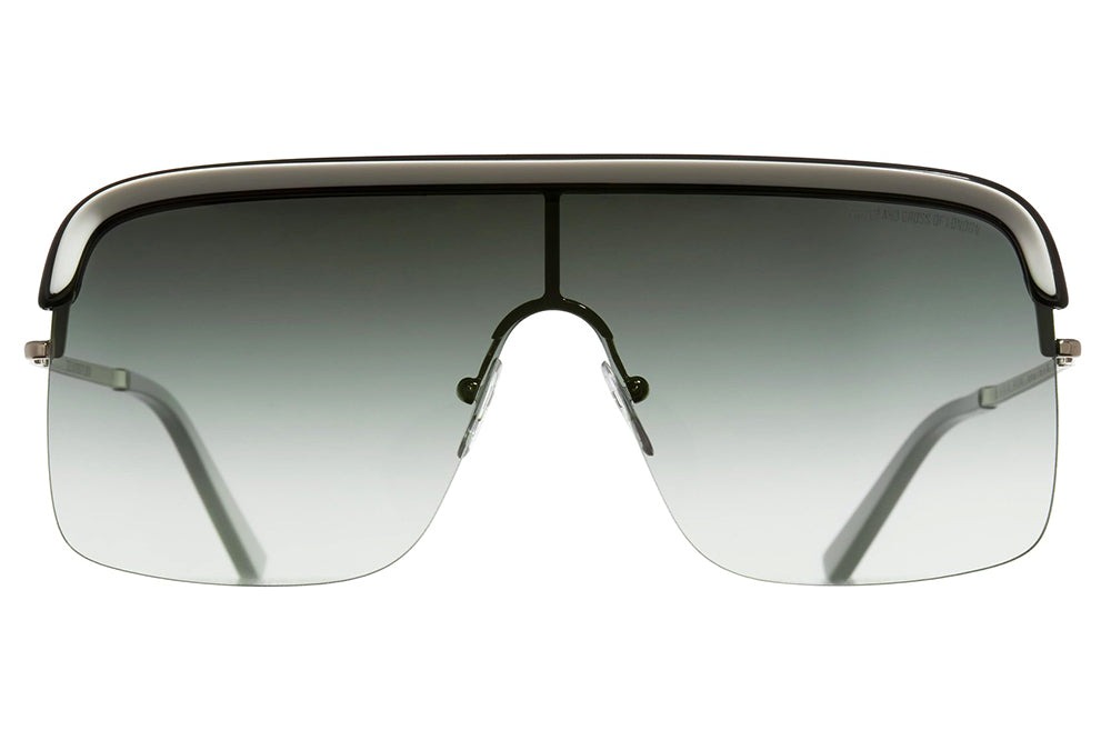Cutler and Gross - 1328 Sunglasses White on Black