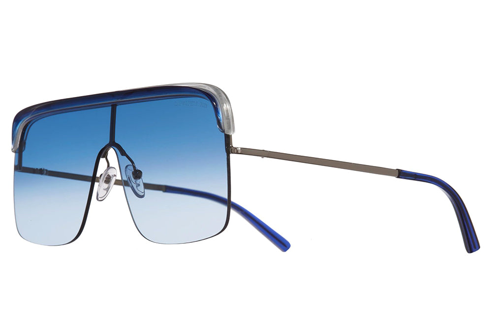 Cutler and Gross - 1328 Sunglasses Blue on Crystal