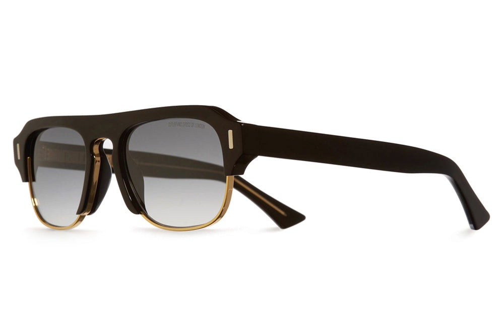 Cutler and Gross - 1353 Sunglasses Black Taxi & Gold