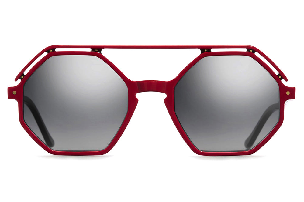 Cutler & Gross - 1371 Sunglasses Red on Black