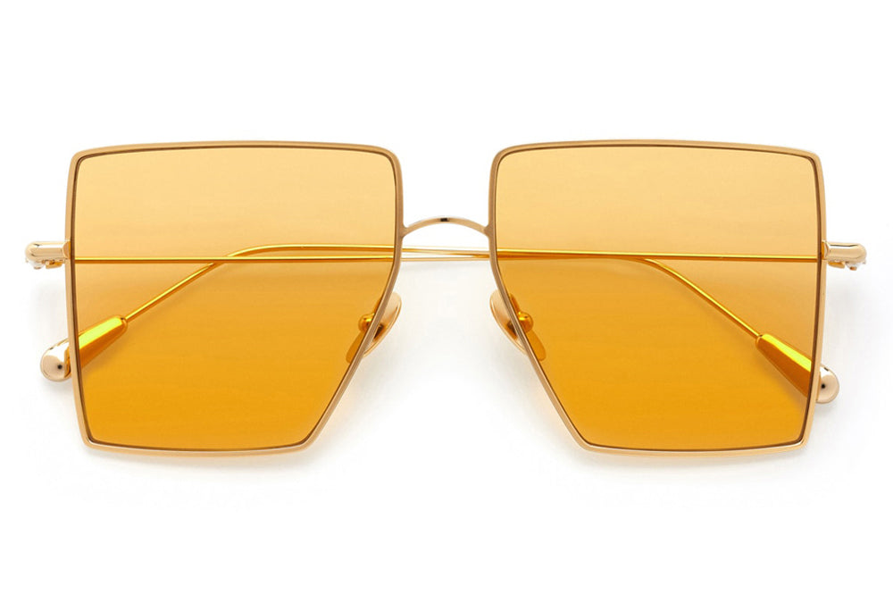 Kaleos Eyehunters - Stamper Sunglasses Gold with Yellow Lenses