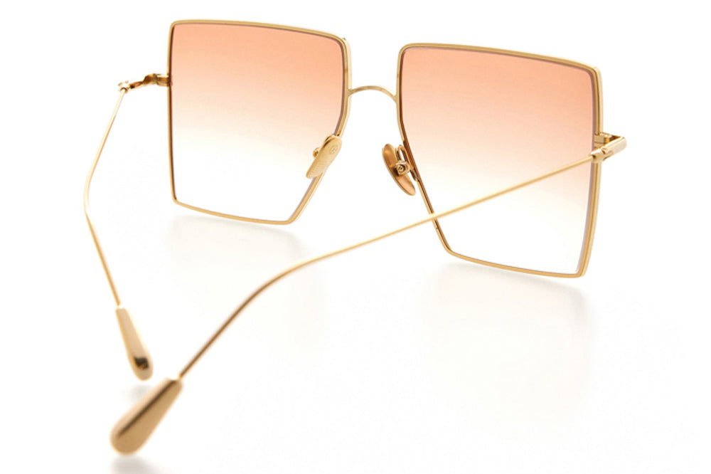 Kaleos Eyehunters - Stamper Sunglasses Gold with Pink Lenses