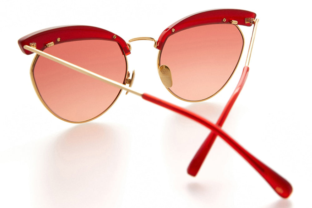 Kaleos Eyehunters - Whoberi Sunglasses Transparent Red