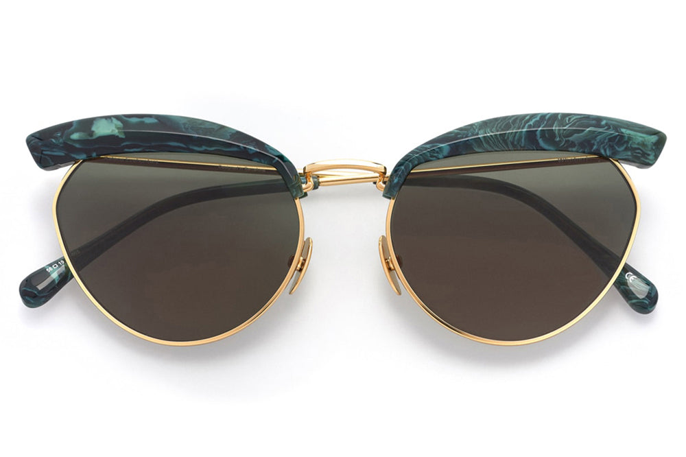 Kaleos Eyehunters - Whoberi Sunglasses Green Marble