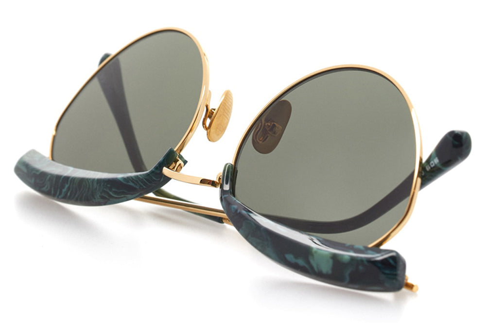 Kaleos Eyehunters - Whoberi Sunglasses Green Marble