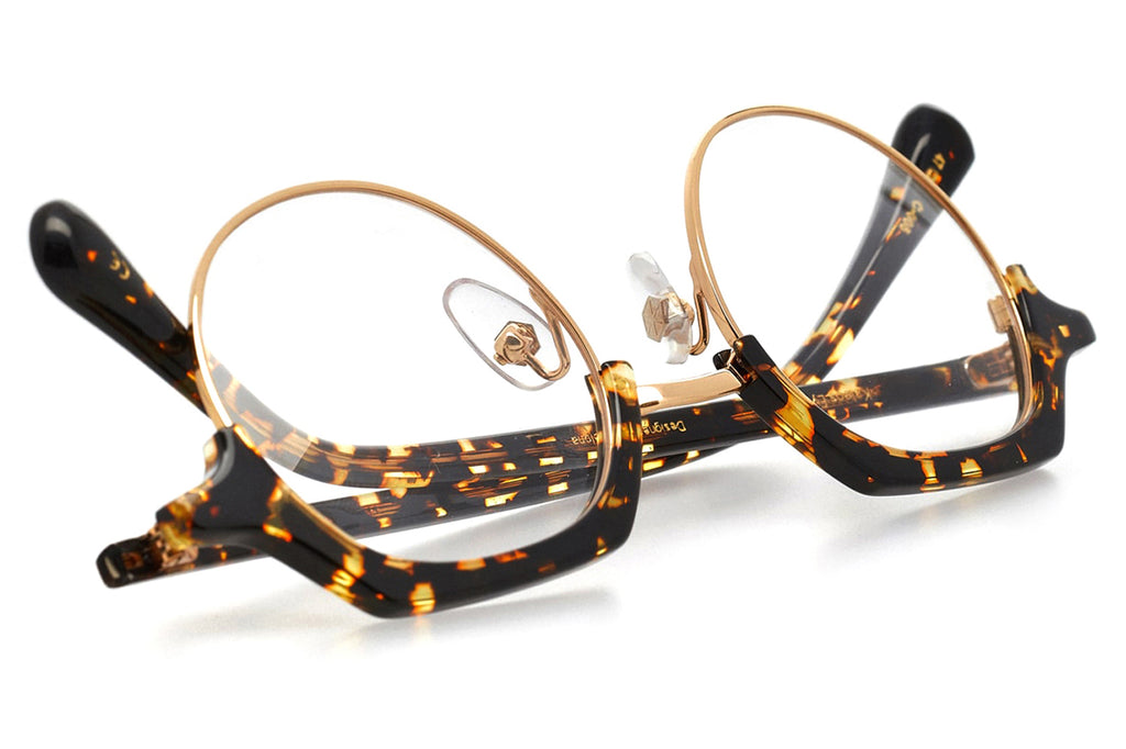 Kaleos Eyehunters - Mitty Eyeglasses Gold/Tokyo Tortoise