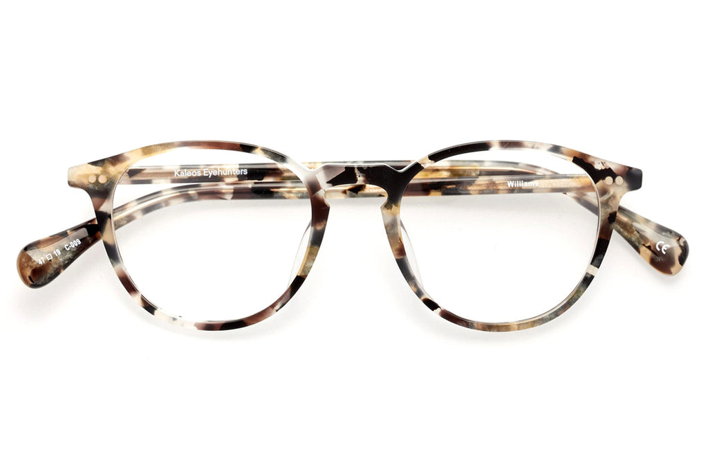 Kaleos Eyehunters - Williams Eyeglasses Grey Tortoise