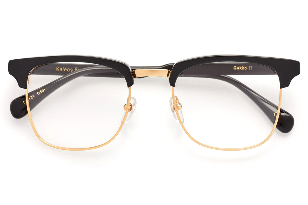 Kaleos Eyehunters - Gekko ii Eyeglasses Gold/Black
