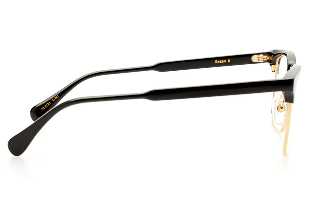 Kaleos Eyehunters - Gekko ii Eyeglasses Gold/Black
