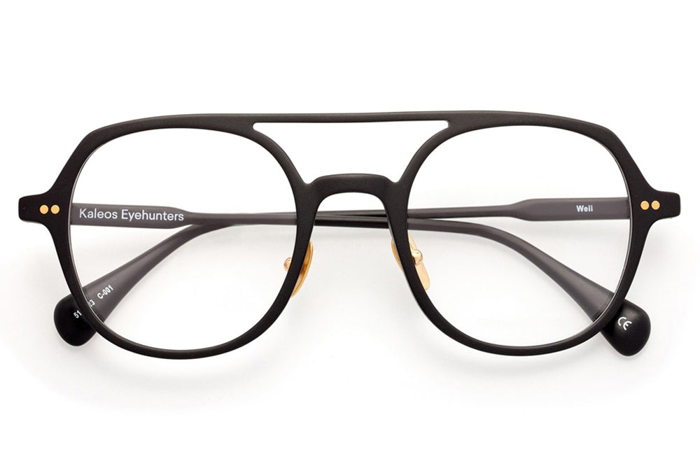 Kaleos Eyehunters - Weil Eyeglasses Black