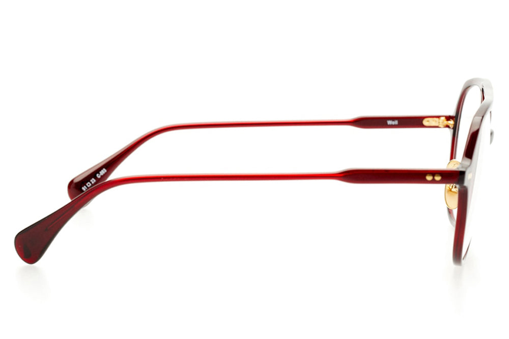 Kaleos Eyehunters - Weil Eyeglasses Dark Garnet