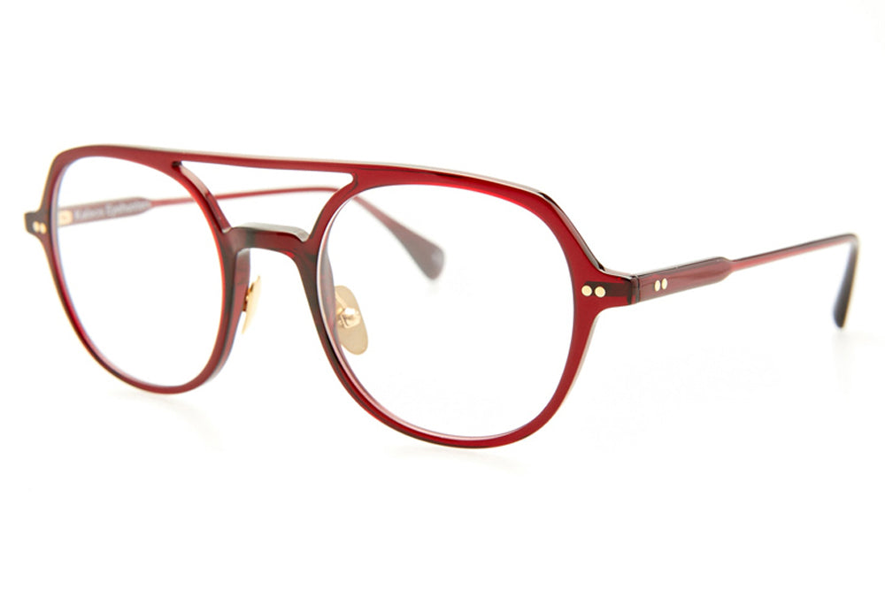Kaleos Eyehunters - Weil Eyeglasses Dark Garnet