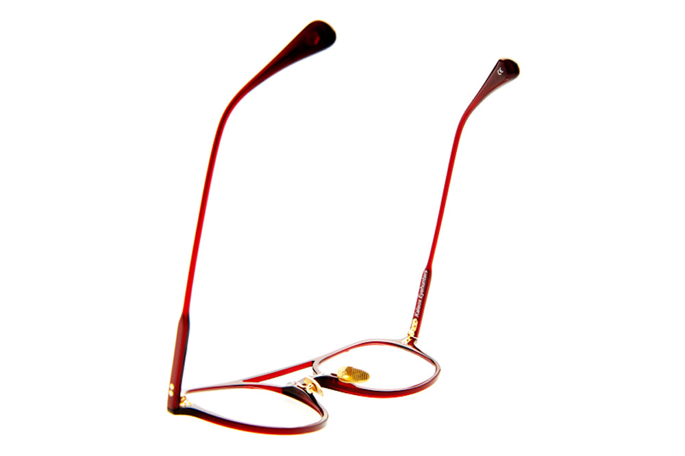 Kaleos Eyehunters - Weil Eyeglasses Dark Garnet