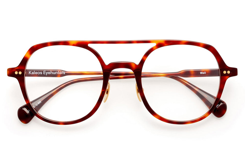 Kaleos Eyehunters - Weil Eyeglasses Dark Brown Tortoise