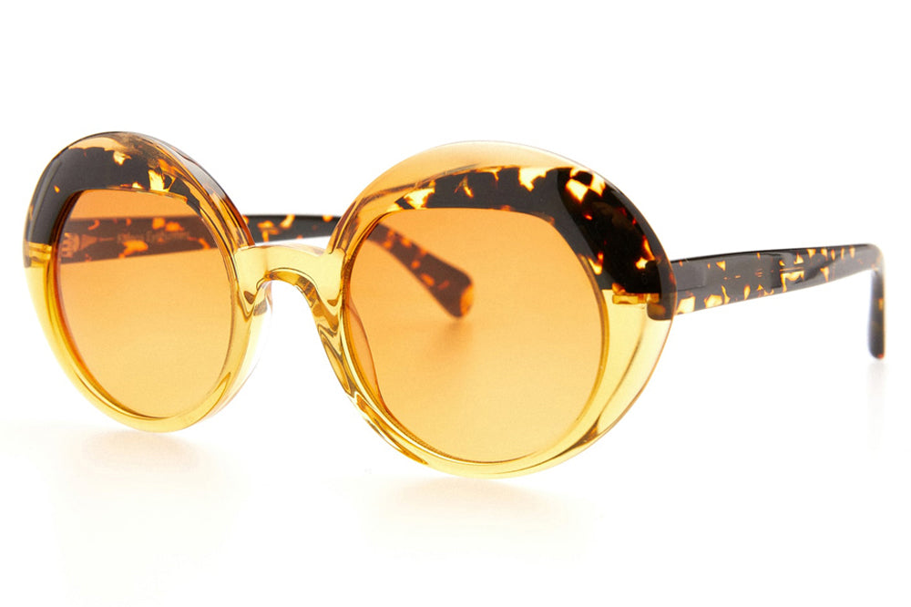 Kaleos Eyehunters - Parker Sunglasses Transparent Light Caramel/Tokyo Tortoise