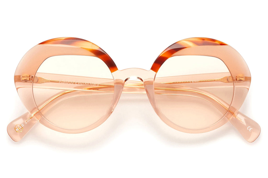 Kaleos Eyehunters - Parker Sunglasses Transparent Pink/Tortoise