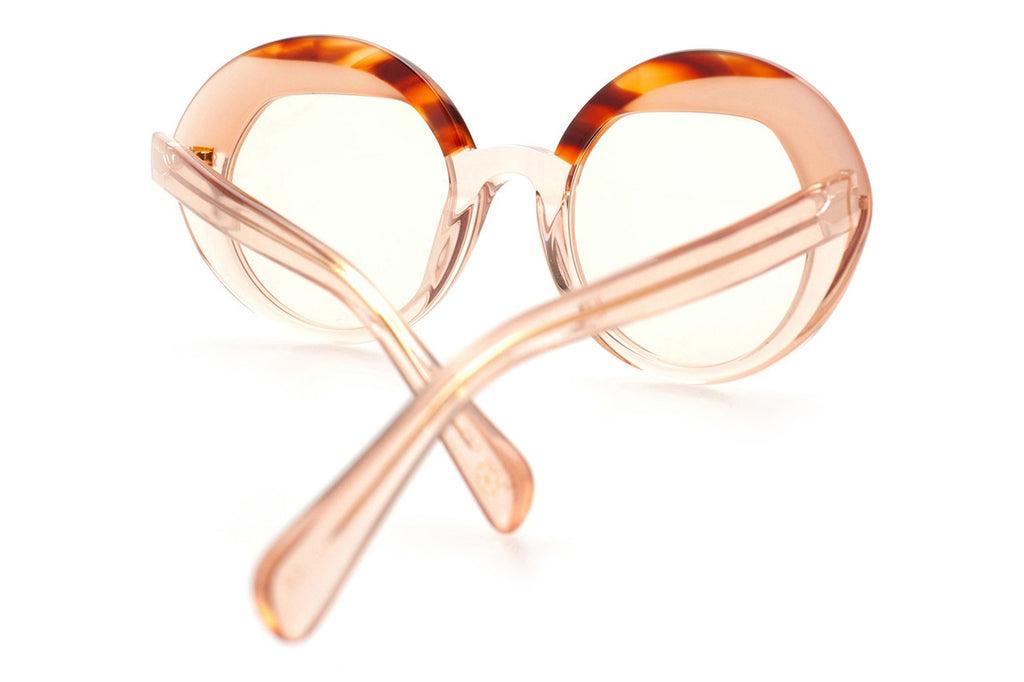 Kaleos Eyehunters - Parker Sunglasses Transparent Pink/Tortoise