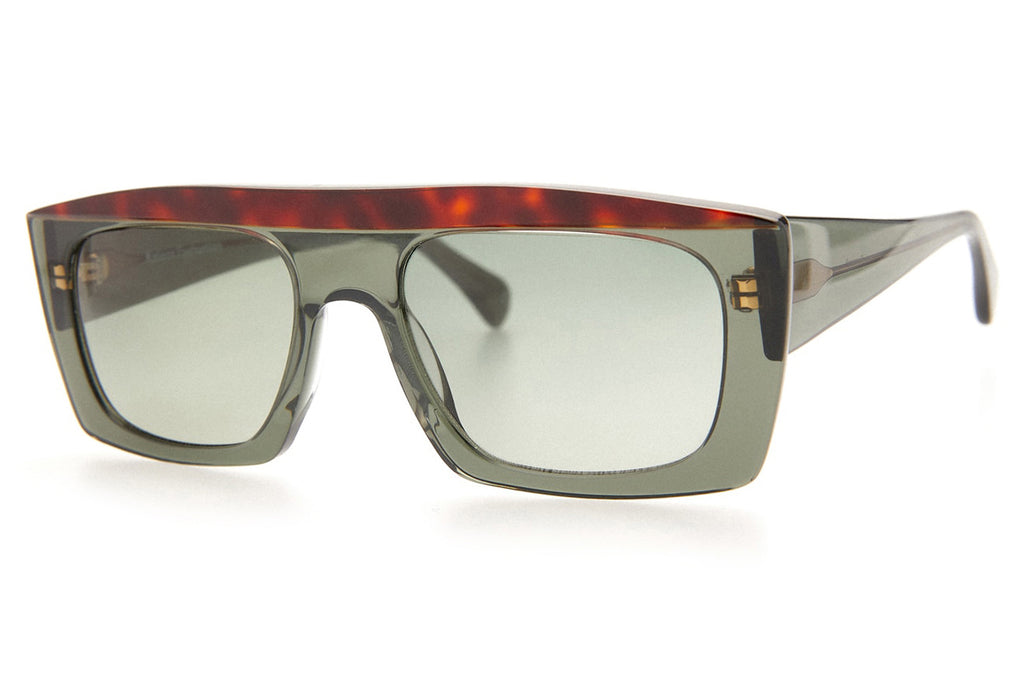 Kaleos Eyehunters - Casswell Sunglasses Transparent Grey/Red Tortoise