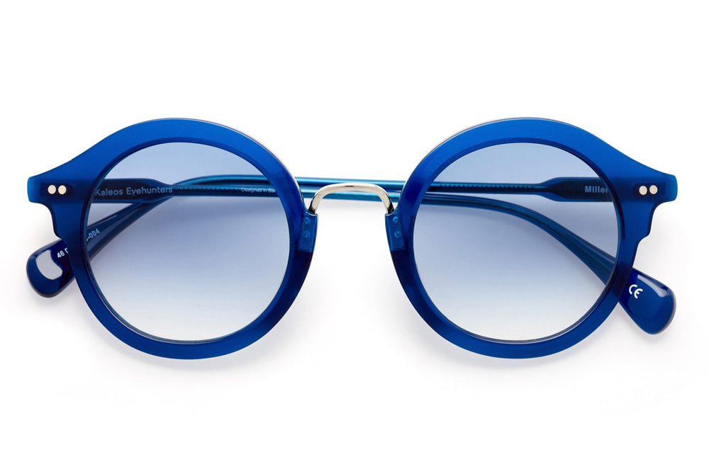 Kaleos Eyehunters - Miller Sunglasses Monochrome Translucent Blue