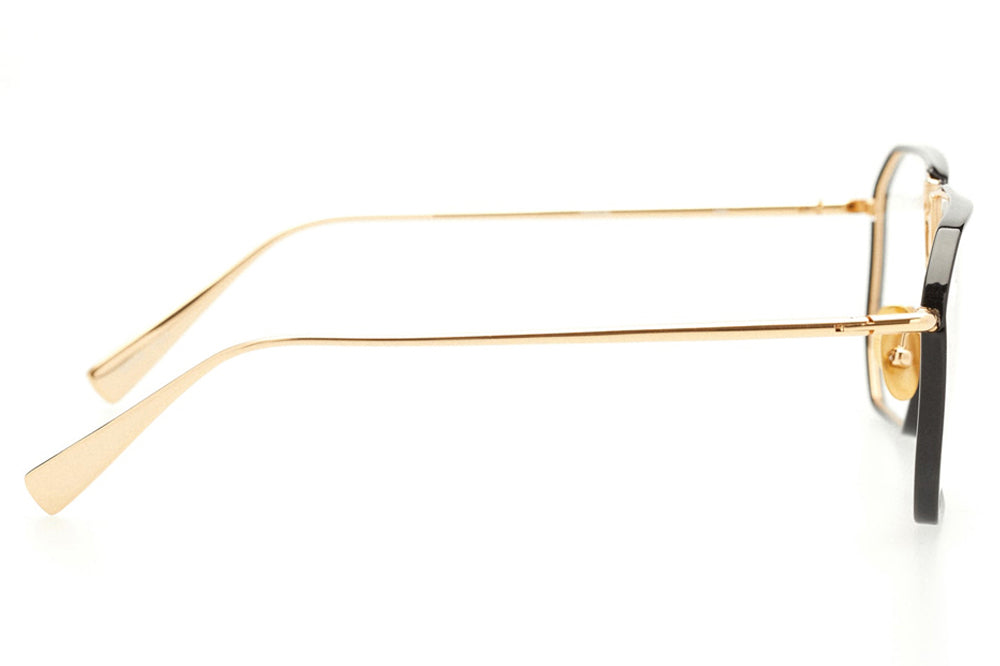 Kaleos Eyehunters - Hill Eyeglasses Black/Gold