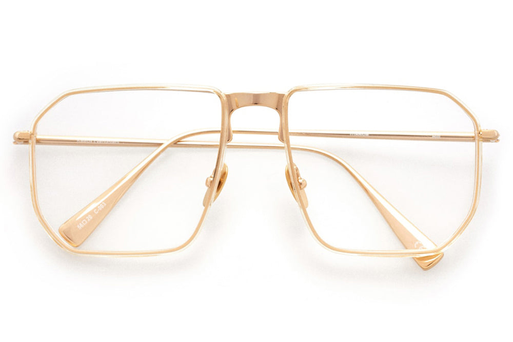 Kaleos Eyehunters - Hill Eyeglasses Gold