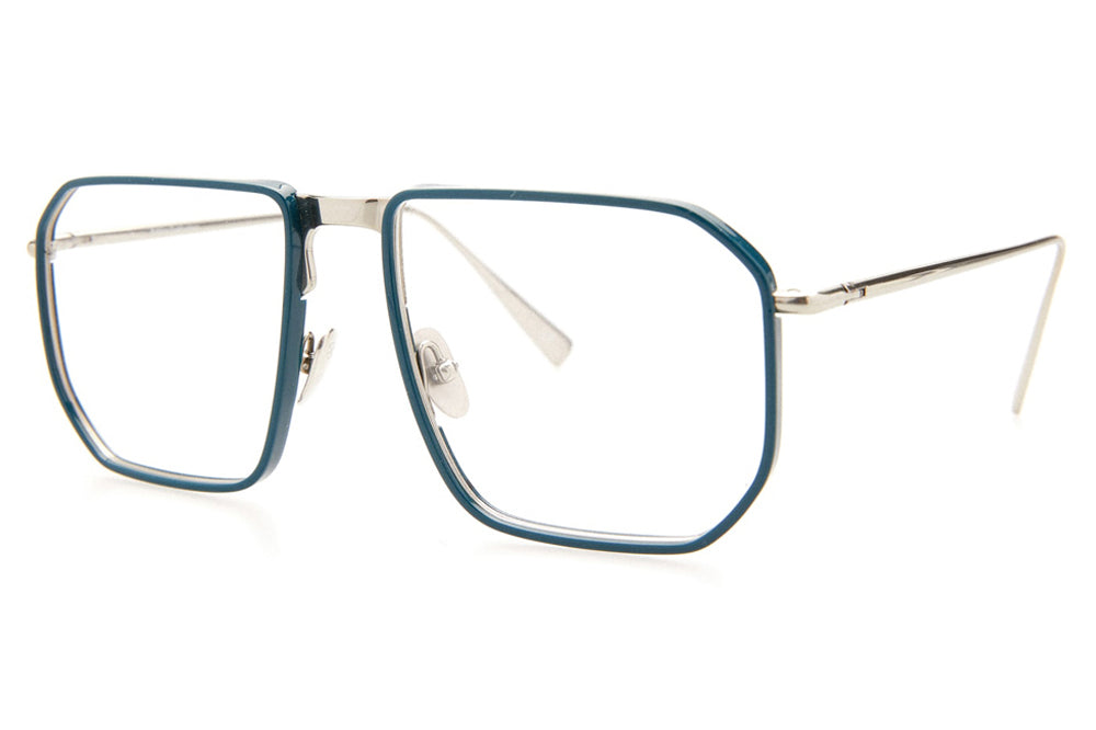Kaleos Eyehunters - Hill Eyeglasses Opaque Blue