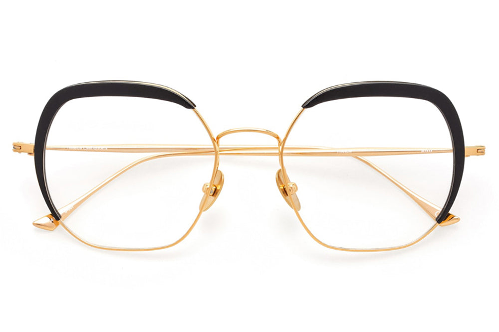 Kaleos Eyehunters - Aird Eyeglasses Gold/Black