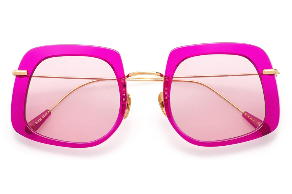 Kaleos Eyehunters - Barton Sunglasses Transparent Hot Pink
