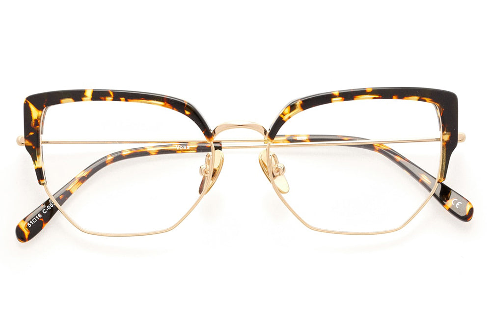 Kaleos Eyehunters - Voss Eyeglasses Tokyo Tortoise