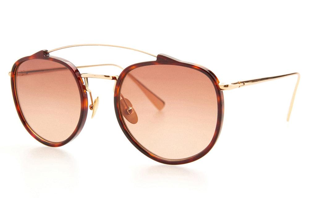 Kaleos Eyehunters - Rubin Sunglasses Red Tortoise/Gold