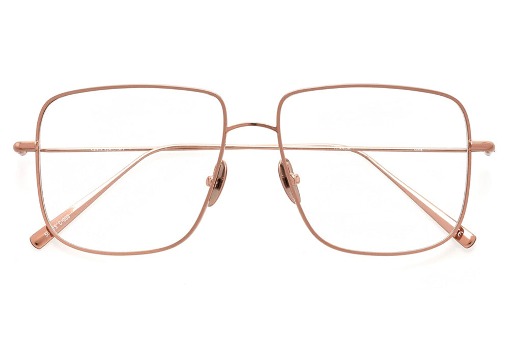 Kaleos Eyehunters - Gillis Eyeglasses Rose Gold