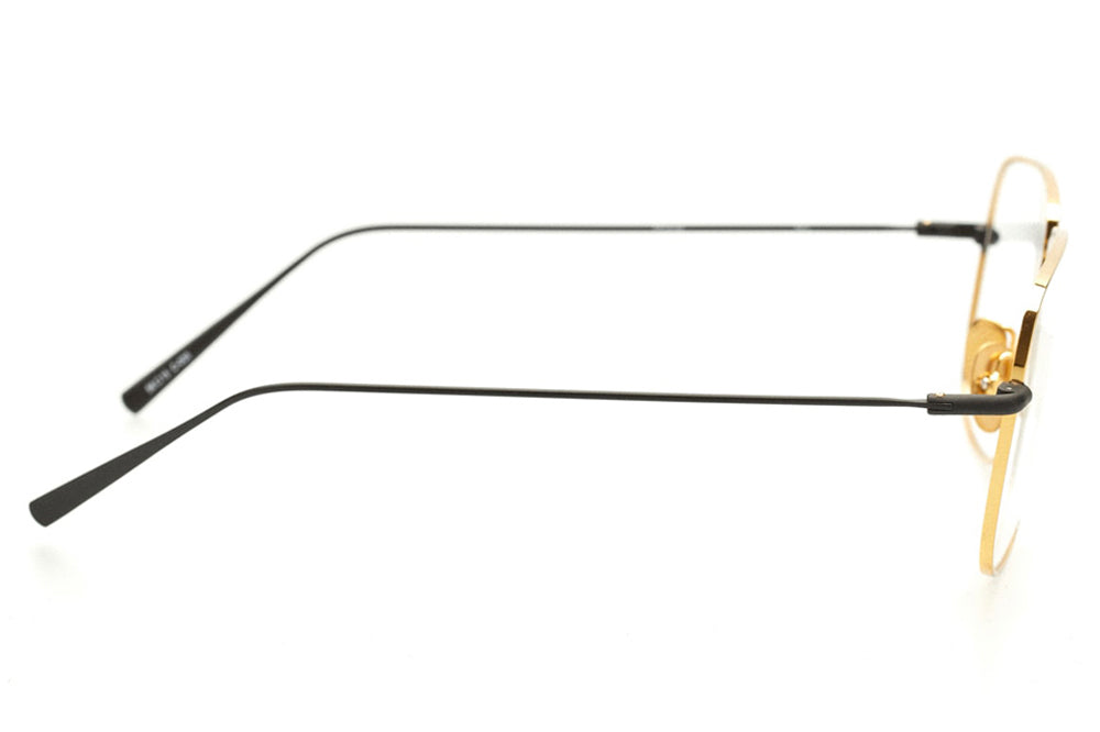 Kaleos Eyehunters - Gillis Eyeglasses Black/Gold