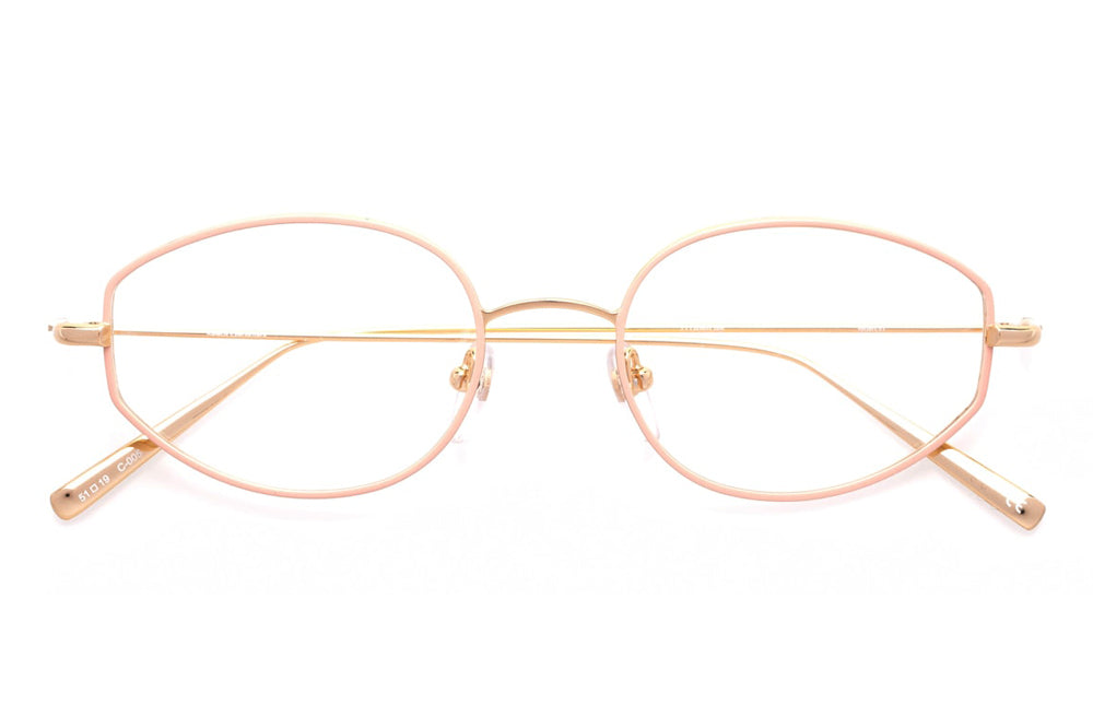 Kaleos Eyehunters - March Eyeglasses Pink/Gold