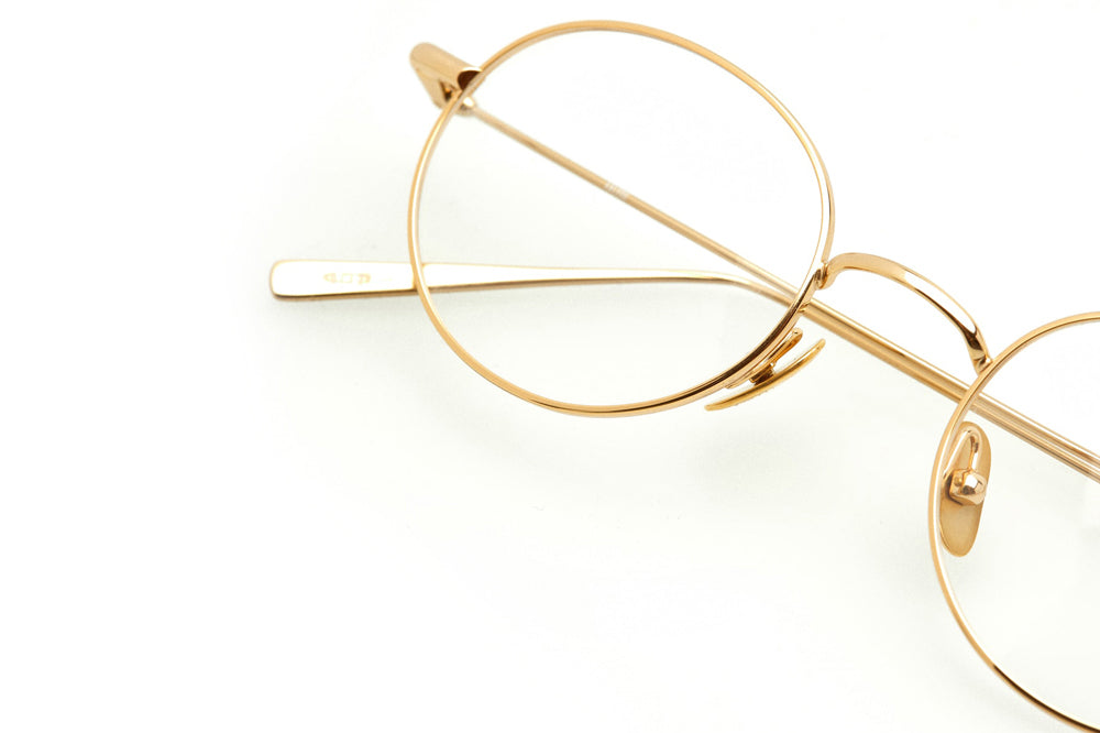 Kaleos Eyehunters - Blaxter Eyeglasses Gold