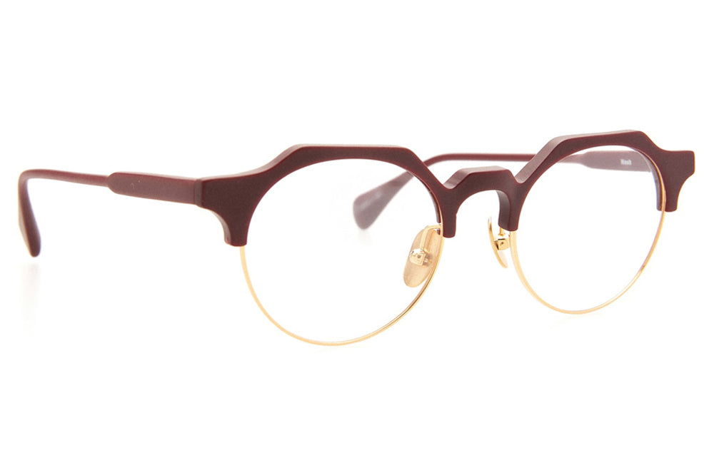 Kaleos Eyehunters - Nash Eyeglasses Burgundy