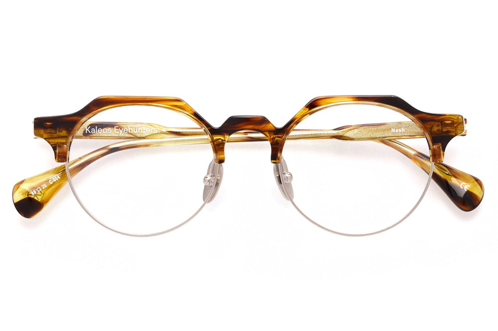 Kaleos Eyehunters - Nash Eyeglasses Honey Tortoise