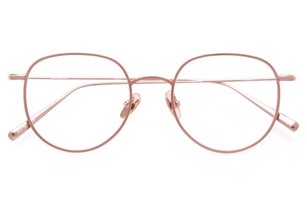 Kaleos Eyehunters - Trumbo Eyeglasses Rose Gold