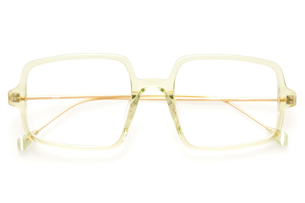 Kaleos Eyehunters - Gopnik Eyeglasses Transparent Light Green